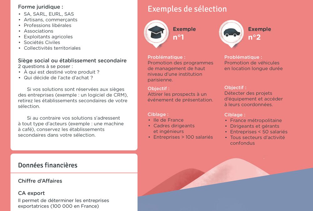 Fiche pratique BtoB n°4 – Les critères de sélection privilégiés en BtoB