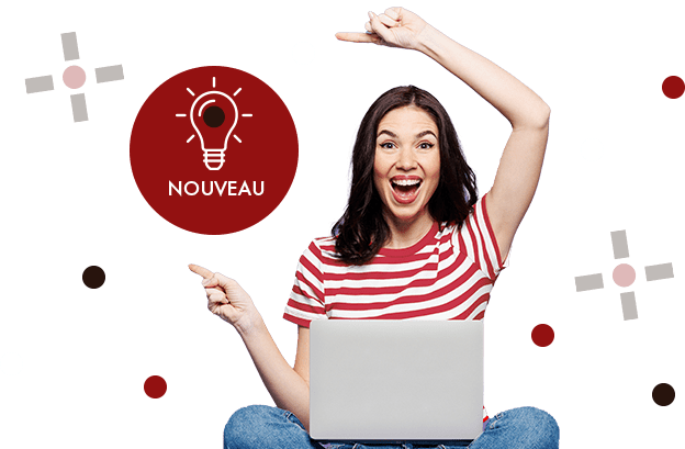 main avec téléphone recevant un e-mail